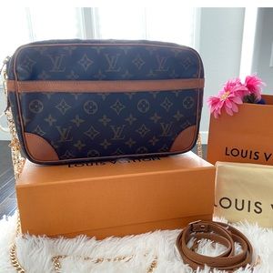 ❤️Auth LV Vintage Compiegne GM Crossbody Bag❤️